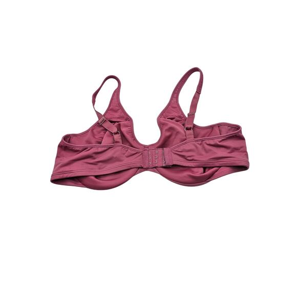 Bali Womens Sz 36C Unlined T Shirt Bra Dusty Rose Pink - Picture 3 of 5